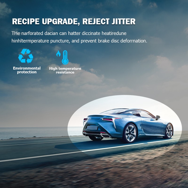 300mm Front Drilled Rotors + Ceramic Brake Pads for Honda Accord Acura TSX CL TL gallery