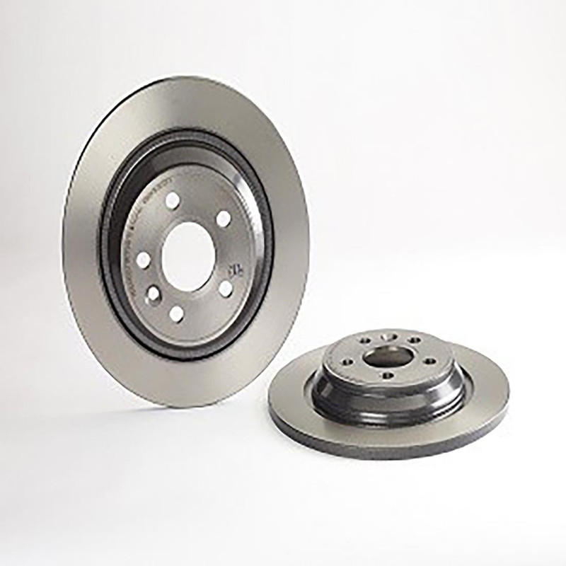 Brembo Rear Brake Kit Solid Disc Rotors Ceramic Pads for Volvo S60 S80 V60 XC70 gallery