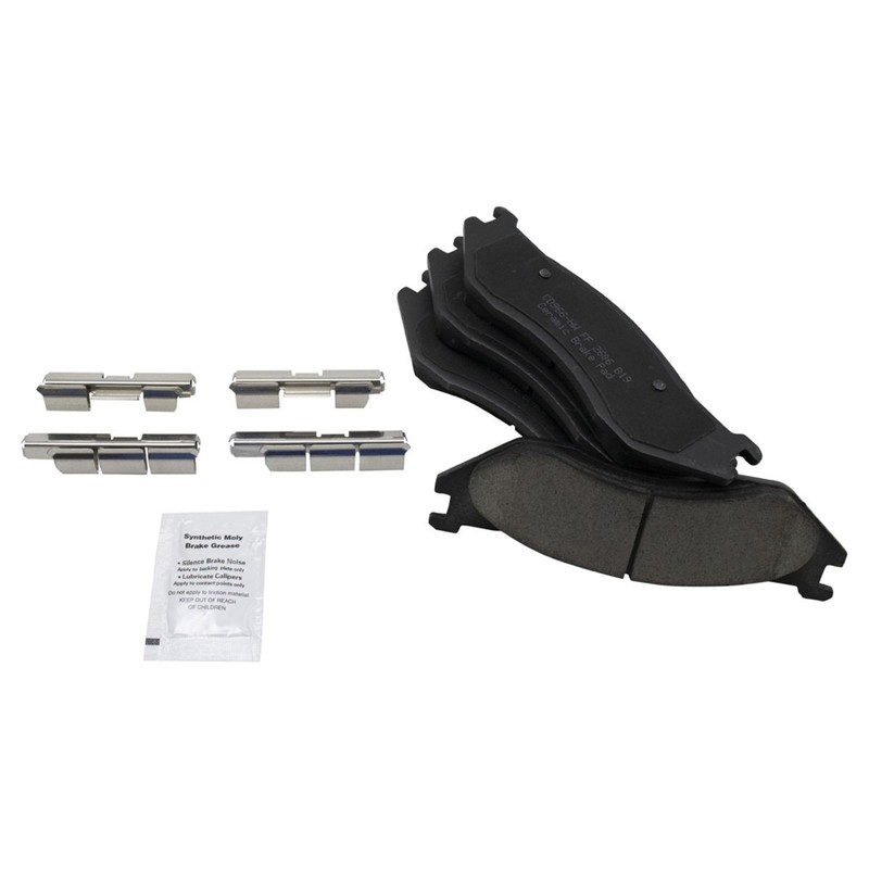 Ceramic Brake Pad & Cross Drilled Rotor w/Chemicals gallery