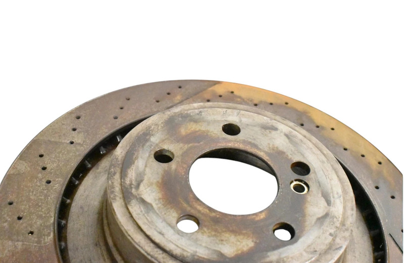 12-18 Mercedes CLS63 AMG Rear Left and Right Brake Rotors Disc Set Of 2 Oem gallery