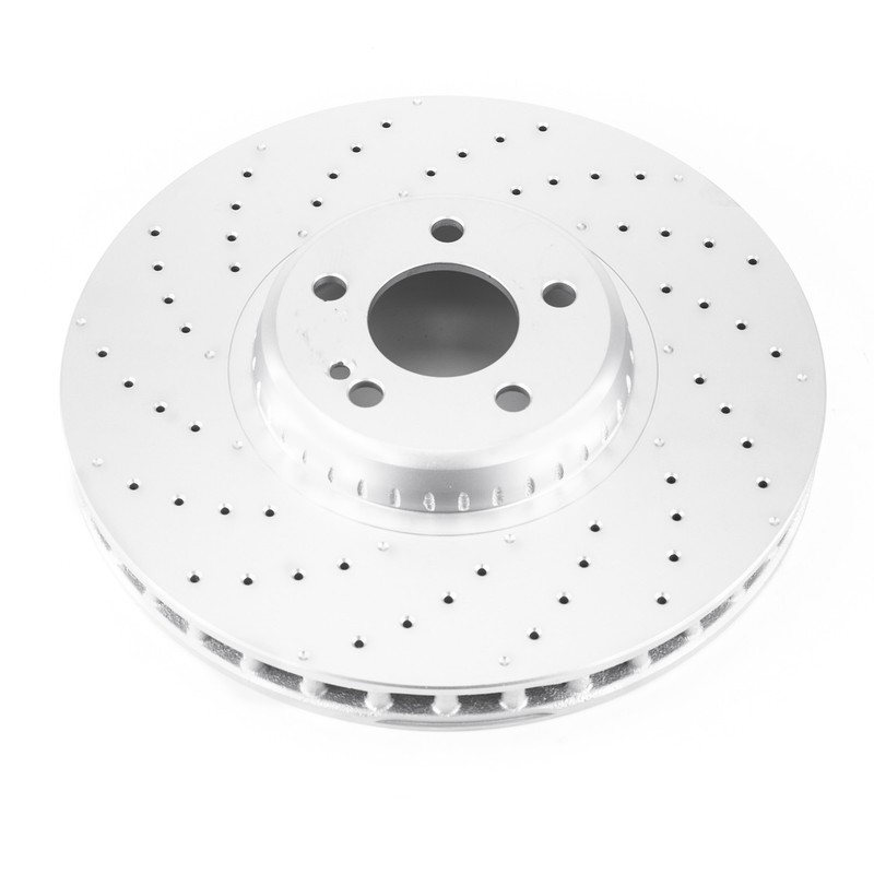Disc Brake Rotor-Front Genuine Geomet Coated Rotor Power Stop EBR1649EVC