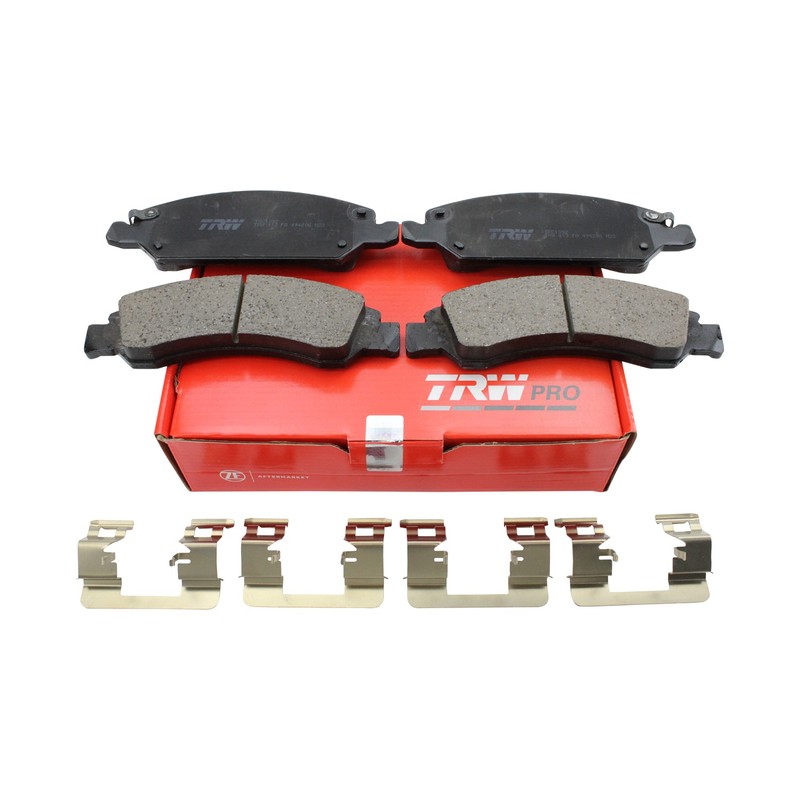DuraGo Front Rotor TRW Pro Ceramic Disc Brake Pad Kit For Sierra 1500 Denali AWD gallery