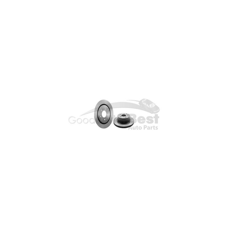 One New Brembo Disc Brake Rotor Rear 09B52211 for Nissan