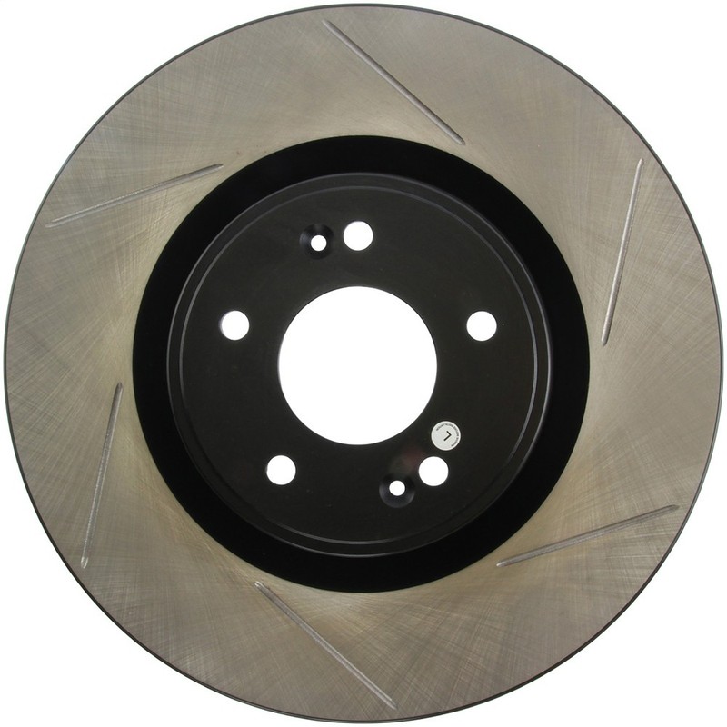 StopTech 126.51036SL Front Left Slotted Brake Rotor for 2010-2016 Genesis Coupe