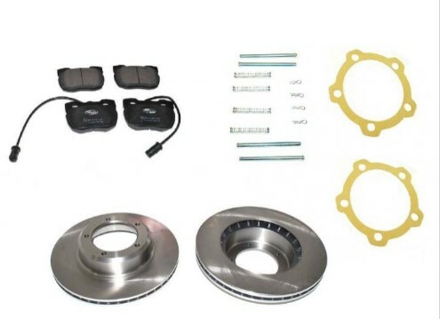 FRONT BRAKE PADS (OEM) & BRAKE DISCS KIT DISCOVERY 1 FROM 1993 VENTED LRC8108