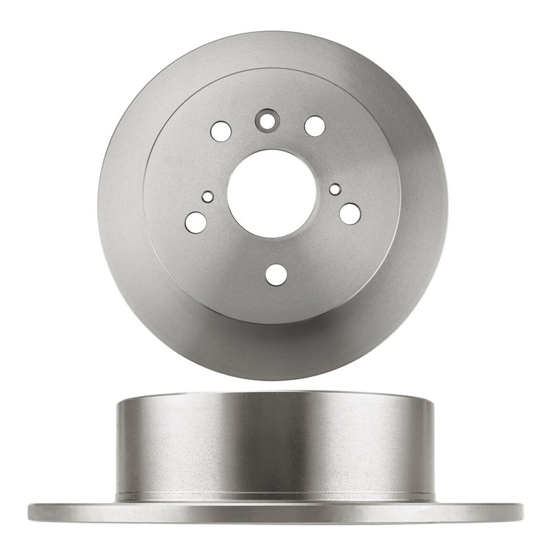 For Toyota Camry Avalon Lexus ES350 Rear Disc Rotors and Ceramic Brake Pads gallery