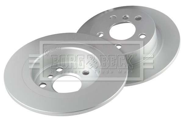 2x Brake Discs Pair Solid fits BMW X1 F48 Rear 1.5 2.0D 2014 on 280mm Set B&B gallery