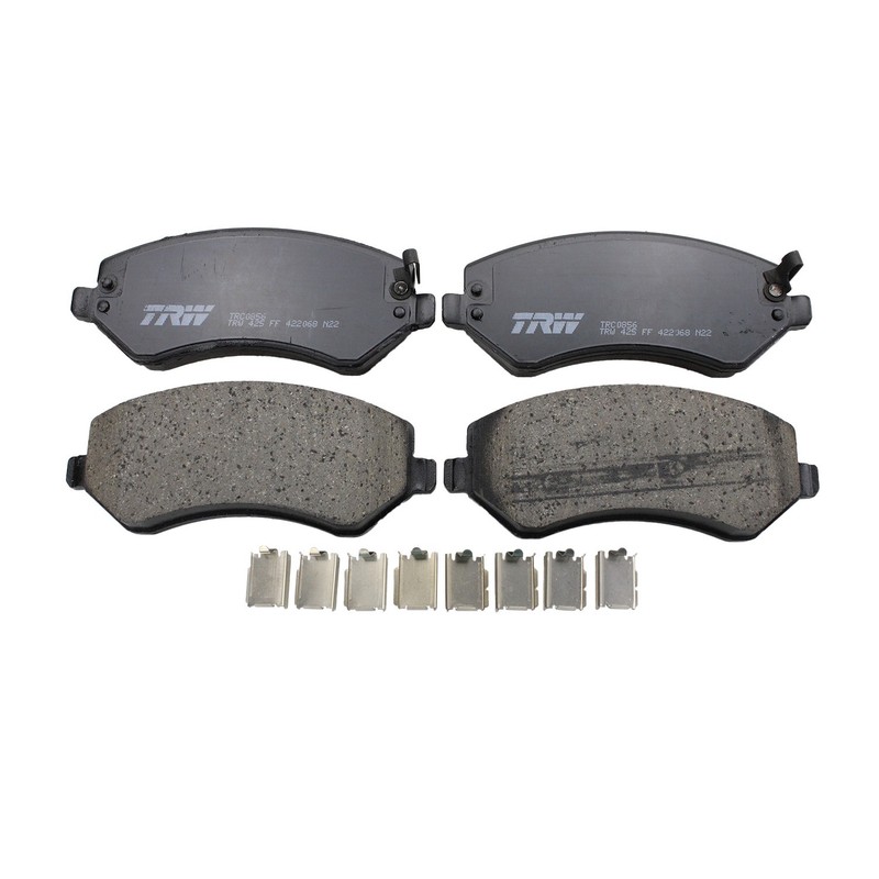 DuraGo Front Rotors TRW Pro Ceramic Disc Brake Pad Kit For Grand Caravan Voyager gallery