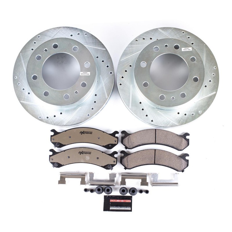 PowerStop Z36 Truck & Tow Brake Kit for 02-04 Chevrolet Avalanche 2500 Front