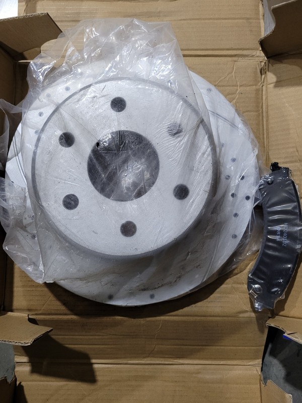 New Genuine Part Carquest Platinum Painted Brake Rotor YH145729P