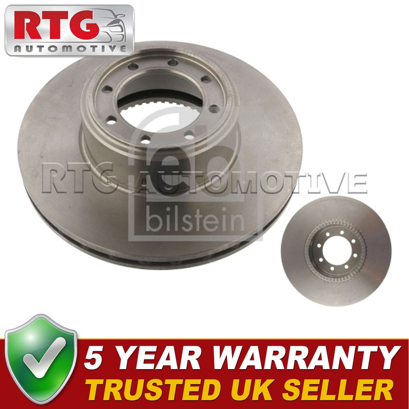 Rear 1x Brake Disc Fits Iveco Daily 2006- 2.3 D 3.0 7186485
