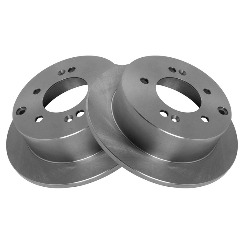Rear Semi Metallic Disc Brake Pad & Rotor Kit w/Chemicals for Kia Forte gallery