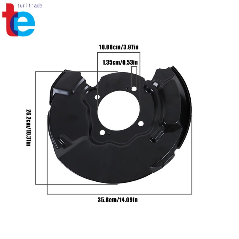 2007-2014 For Toyota FJ Cruiser Front LH & RH Disc Brake Dust Cover 47781-35160 gallery