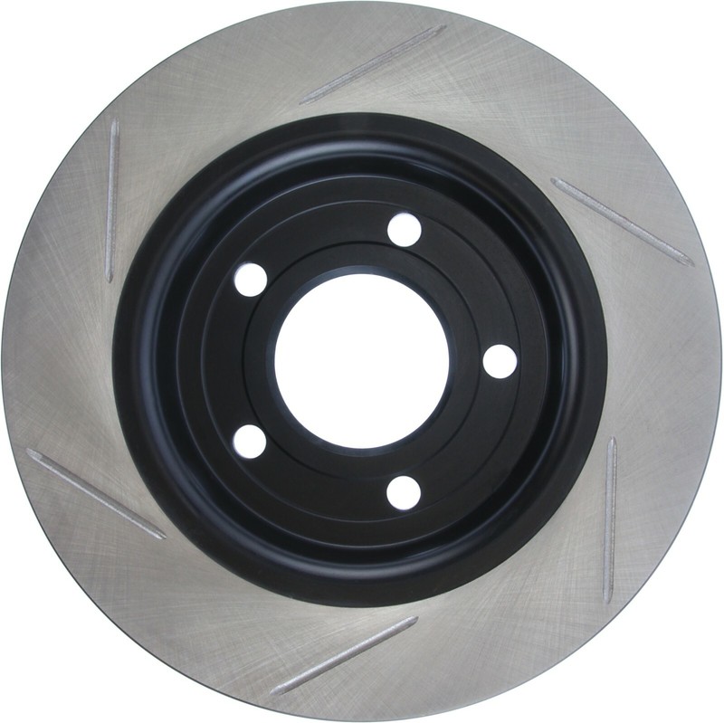 StopTech Sport Slotted 1-Piece Rear Driver Side Brake Rotor for 04-13 Mazda 3 gallery
