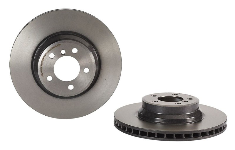 2x BREMBO FRONT Brake Disc Rotor Kit For BMW 2002-2008 745Li 750i 750Li 760i Li