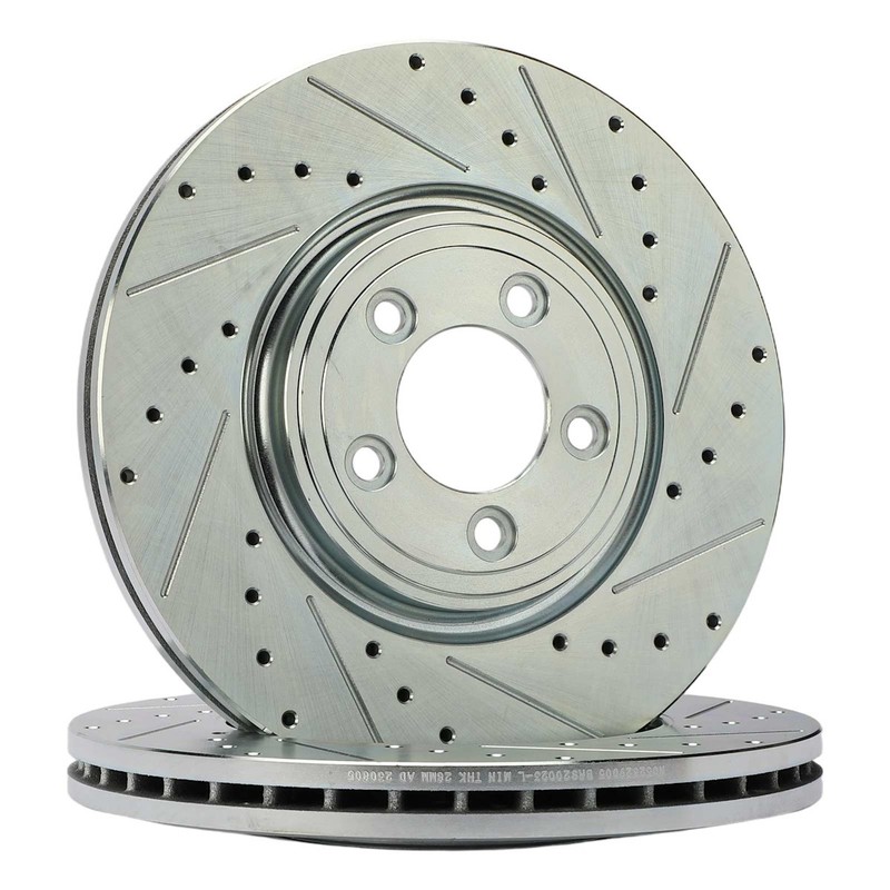4-Wheel Set Brake Disc and Pad Kits Front & Rear for Jaguar XF XJ8 Vanden Plas gallery