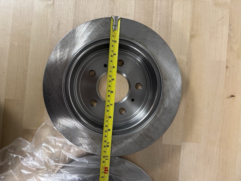 Brake Rotor V374-R65127-86088 Brake Disc O55125 / PAU_0GRDX8W7 Rear Axle gallery