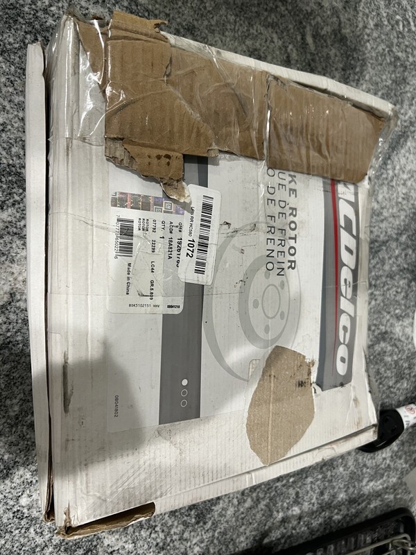 18A821A AC Delco Brake Disc Front Driver or Passenger Side 4WD RWD Right Left gallery