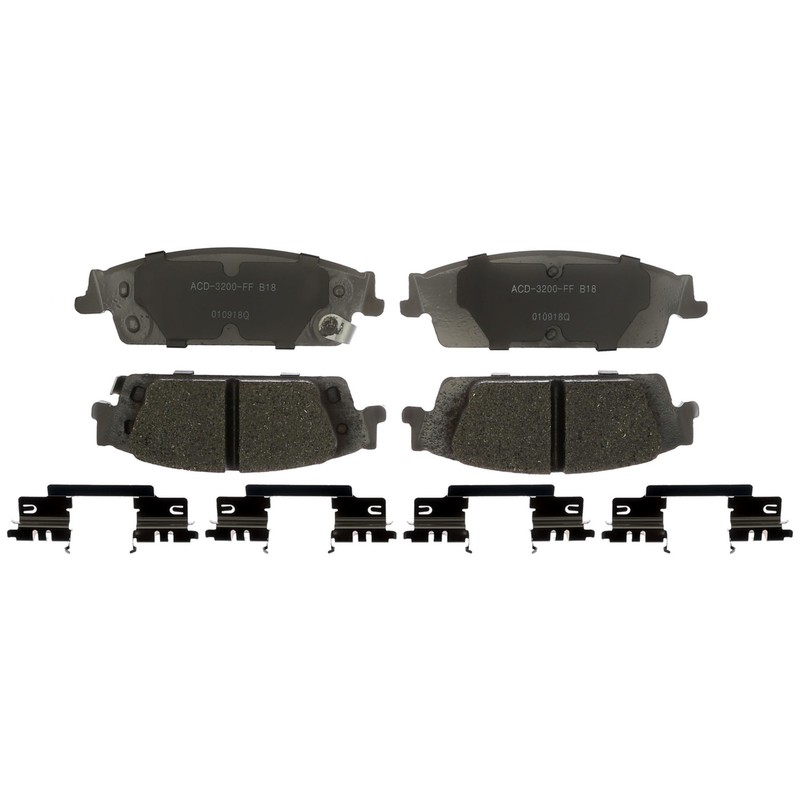 ACDelco Disc Brake Pads and Rotors Kit Front Rear For 14-20 Chevrolet Tahoe gallery