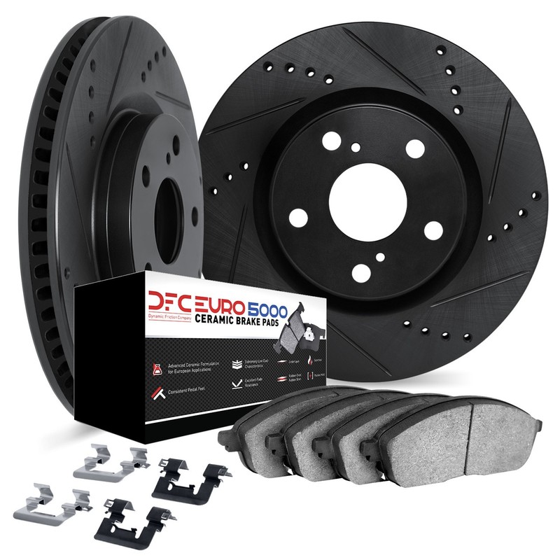 Dynamite Friction Disc Brake Kit for Caddy, Golf, Jetta, A3, Bora 8612-74032 gallery