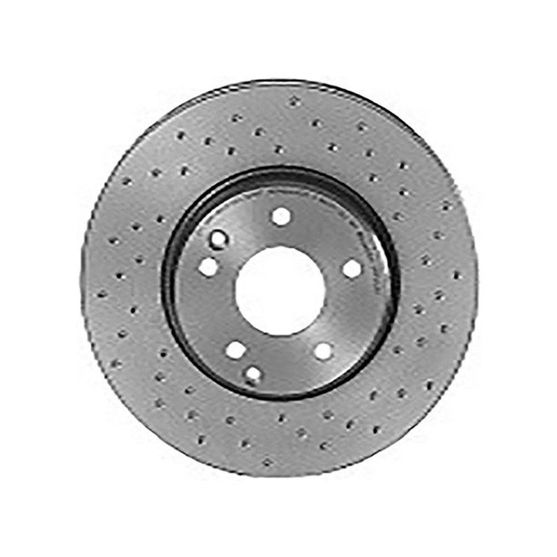 Front Rear Disc Brake Rotors Brake Pads for 2003-2005 Mercedes-Benz C240 gallery