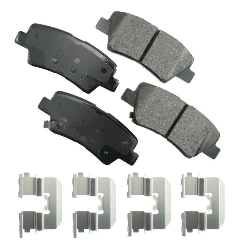 Akebono OEM Rear Ceramic Brake Pads Kit For 2011-2015 Kia Optima 9 Yr Warranty