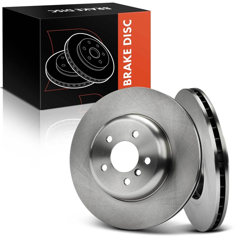 2x Disc Brake Rotors for BMW 535d 2014-2016 535i 2011-2016 Front Left & Right