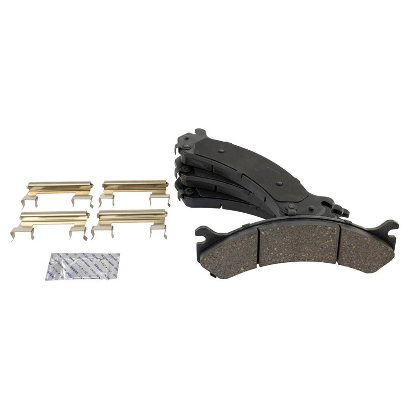 Rear Brake Rotor & Ceramic Pad Set for Chevy Express GMC Savana Van Dually gallery