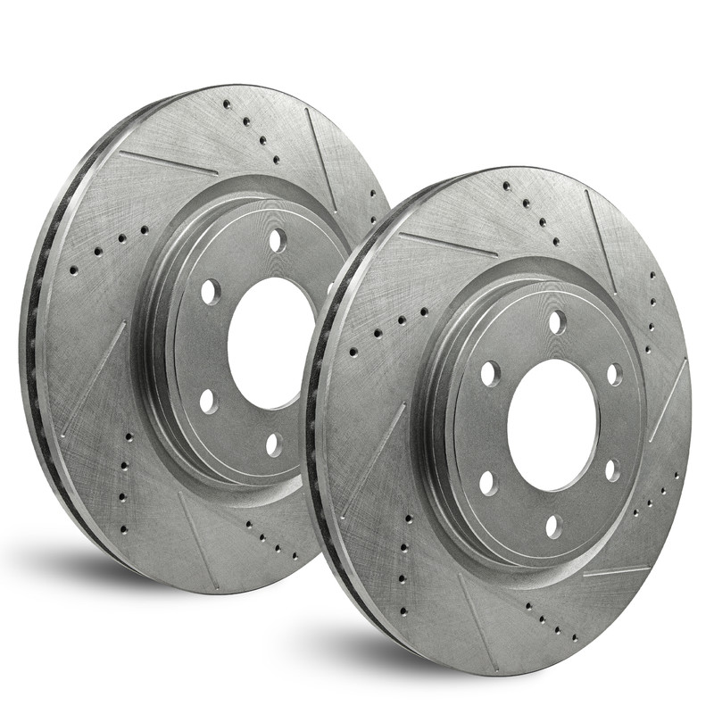 For Chevrolet Spark 2013-2015 – Front Drilled and Slotted Rotors