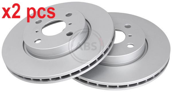 X2 PCS L&R SIDES BRAKE DISC 17922