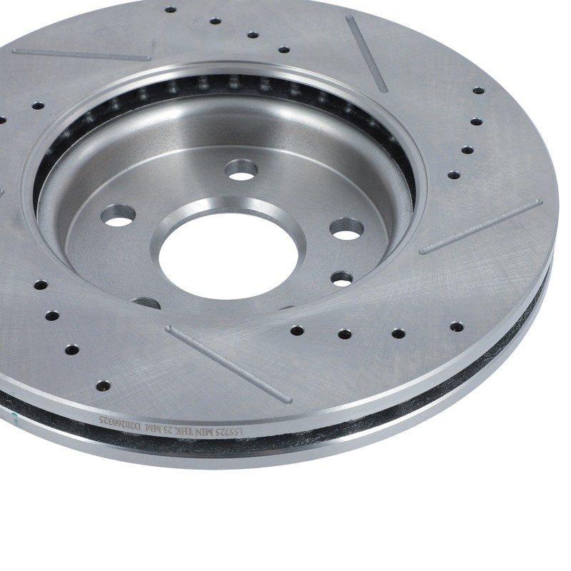 Fits Chevrolet Volt 2016-2019 Cruze 2010-2019 Front 2X Brake Rotors Drill Solt gallery