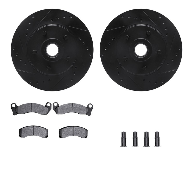 Dynamite Friction Disc Brake Kit for Lincoln Mark VII, Continental 8512-55000