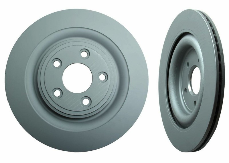 x2 ZIMMERMANN REAR Brake Disc Rotor for Jaguar Super V8 Vanden xF xJ xJ8 xJR xK