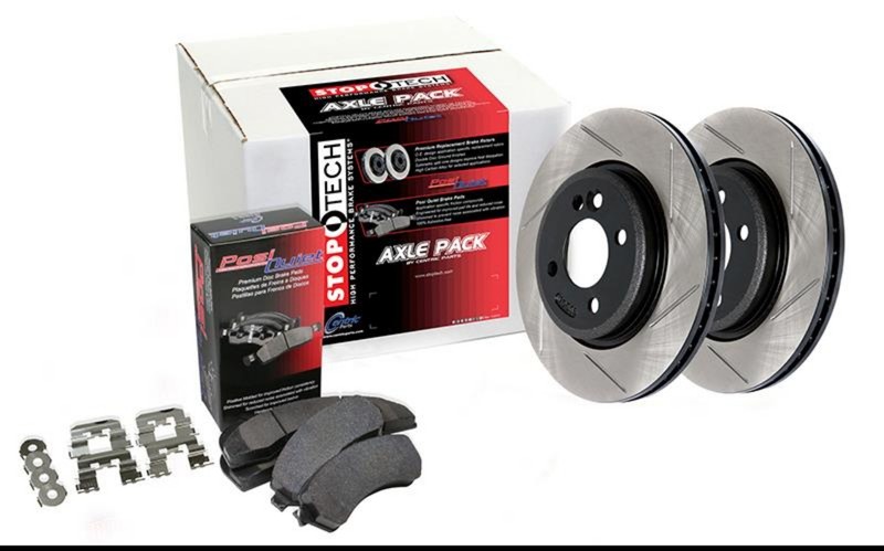 STOPTECH Street Rear Axle Pack FWD 3/S (937.46503) 17756