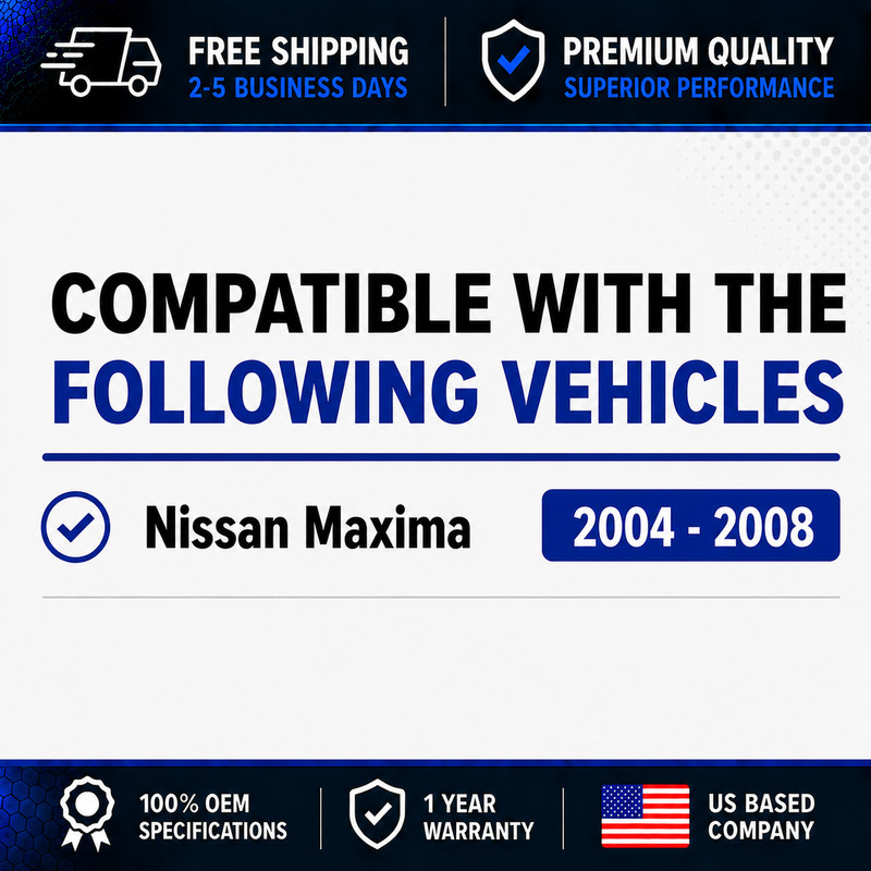 [Front & Rear Set] Brake Rotors + Ceramic Pads for Nissan Maxima 2004 - 2008 gallery