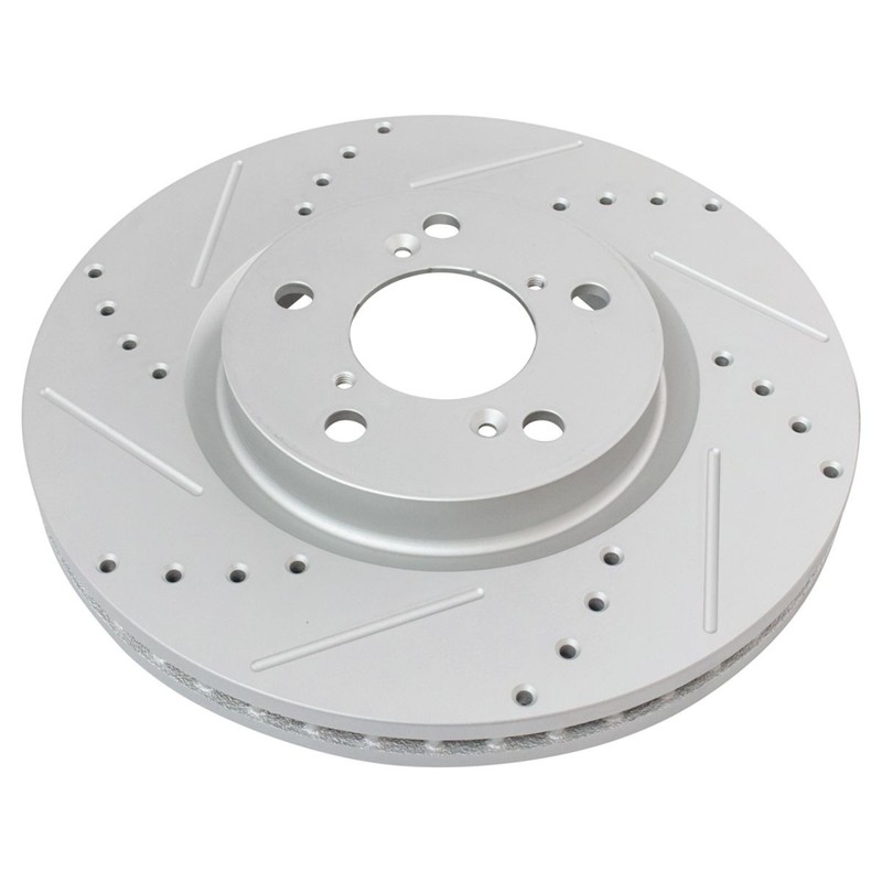 TRQ Performance Front & Rear Brake Rotors Set For 2009-2014 Acura TL gallery