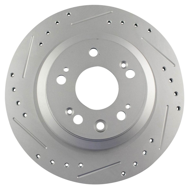 TRQ Performance Front & Rear Brake Rotors Set For 2009-2014 Acura TL gallery