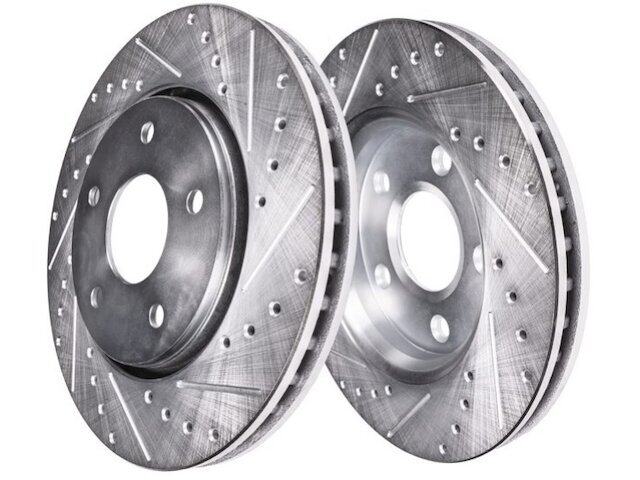 Detroit Axle 66SN23B Front Brake Rotor Set Fits 2006-2008 Dodge Magnum SRT8