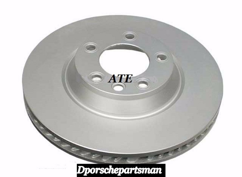 Porsche Cayenne Brake Disc ( 350 x 34 mm ) { Front Left } ATE NEW #NS