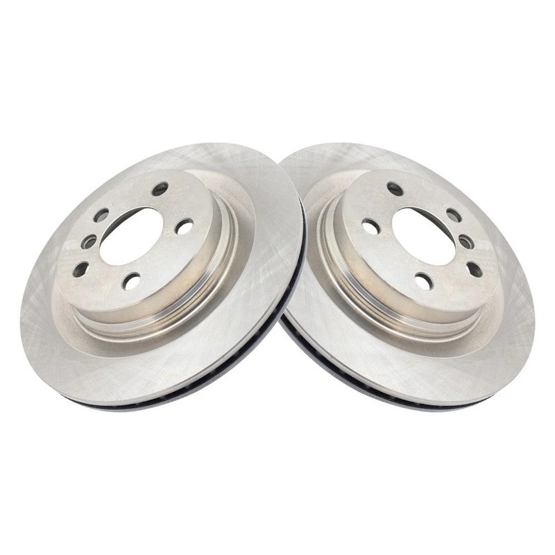 TRQ BRA72724 Disc Brake Rotors For Mini Cooper Clubman 17-19 Rear 34216799369 gallery