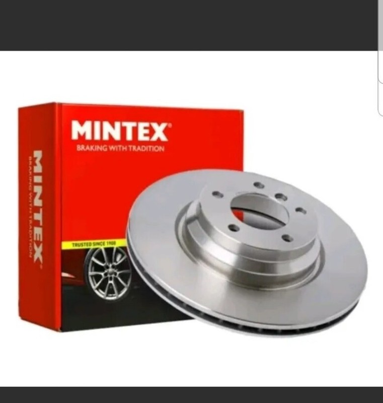Rear Brake Disc Single L/R Fits CITROEN PEUGEOT Mintex MDC1860