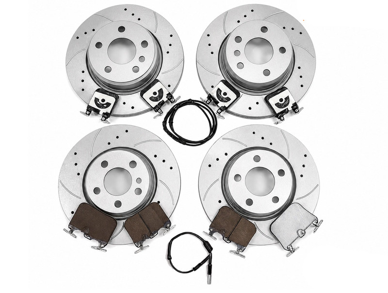BMW M135i M140i M235i M240i FRONT REAR BRAKE DISCS PADS & SENSORS 340MM 345MM
