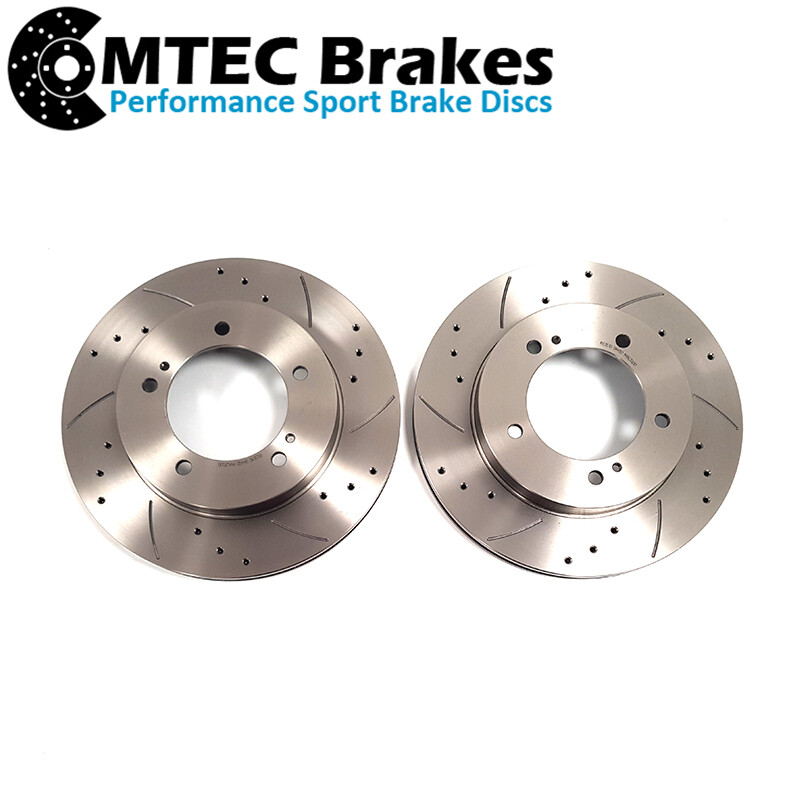 Front Brake Rotors for Suzuki Vitara 2.0 TD11 TD31 95-98 Drilled & 310mm