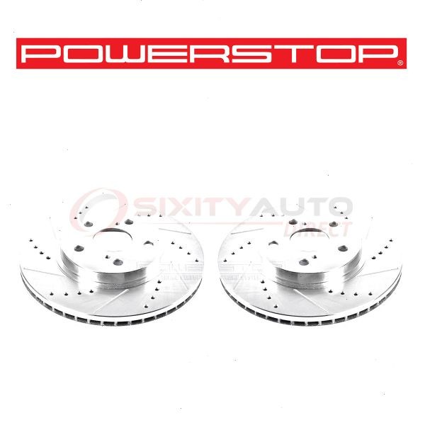 PowerStop JBR972XPR Disc Brake Rotor for Braking Tire Stopping Drums Rotors va