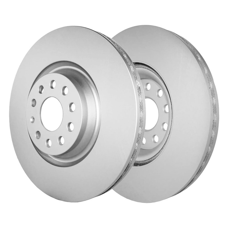 Front Disc Brake Rotors Ceramic Brake Pads Kit for 2018 - 2022 Atlas Cross Sport gallery