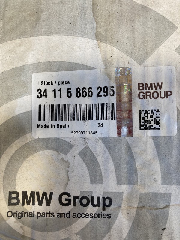 BMW Front Disc Brake Rotor - 34-11-6-866-295 - For Mini Cooper & Cooper Clubman gallery