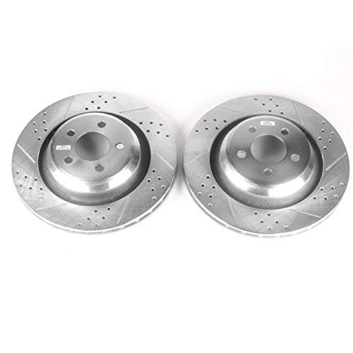 Powerstop Power Stop Ar8775xpr Rear Evolution Drilled Slotted Rotor Pair gallery