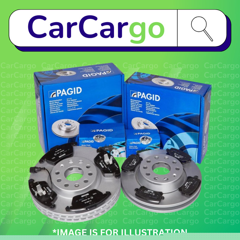 PAGID FRONT & REAR BRAKE DISC & PADS FOR Nissan Almera 1.5 dCi 2003-2006