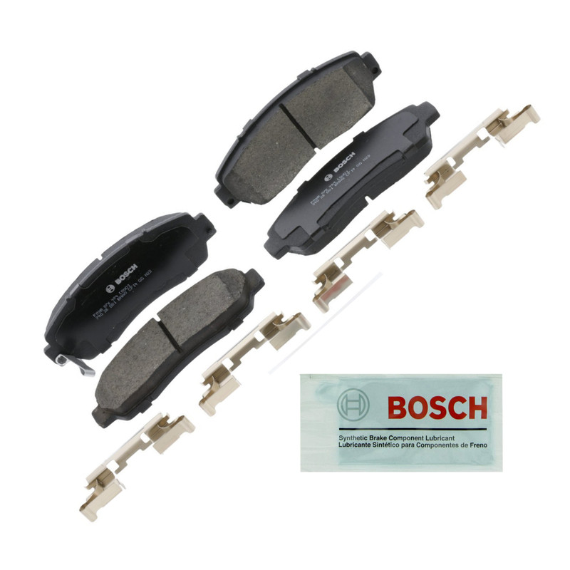 Bosch OEM Front Ceramic Brake Pads Kit For 2005-2012 Honda Lifetime Warranty.. gallery