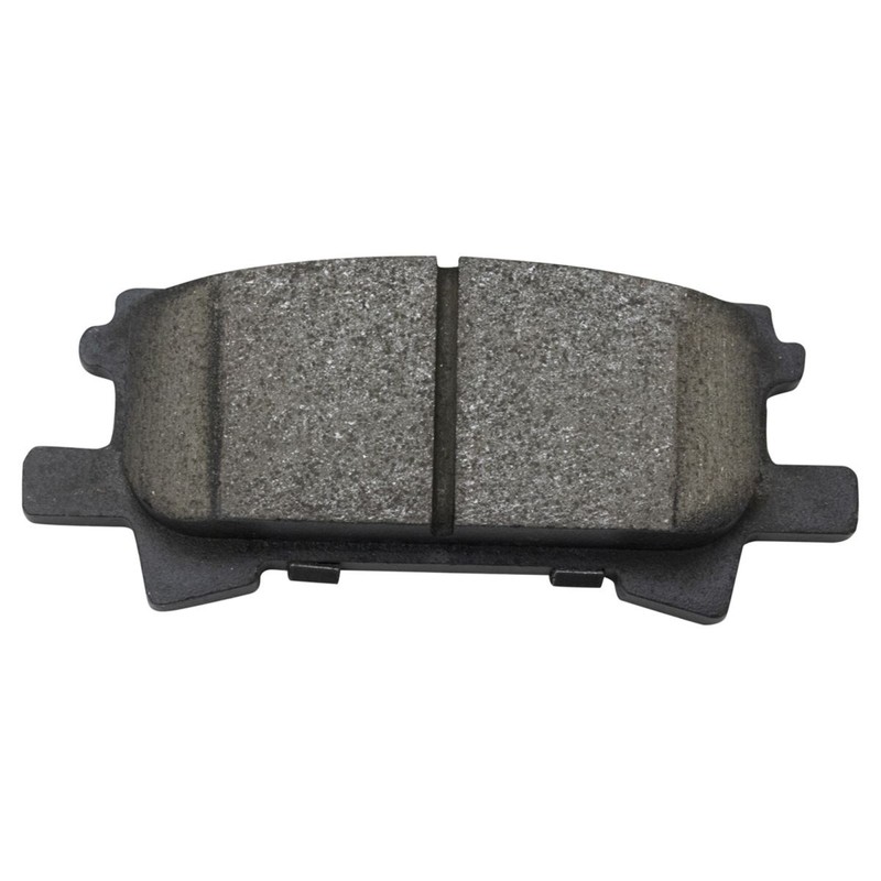 TRQ Front & Rear Ceramic Brake Pad & Performance Drilled Slotted Rotor gallery